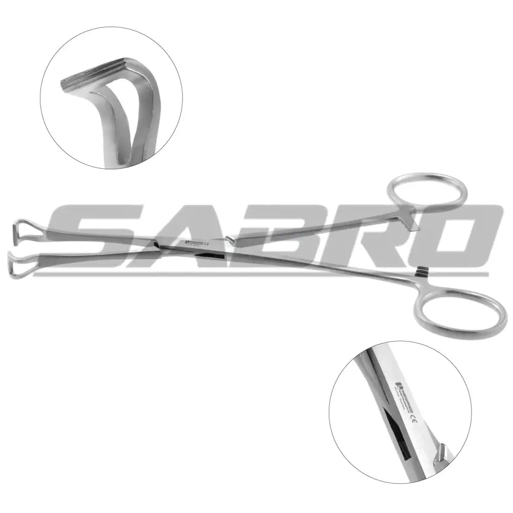 Babcock-Baby Tissue Forceps - Extra Delicate jaws