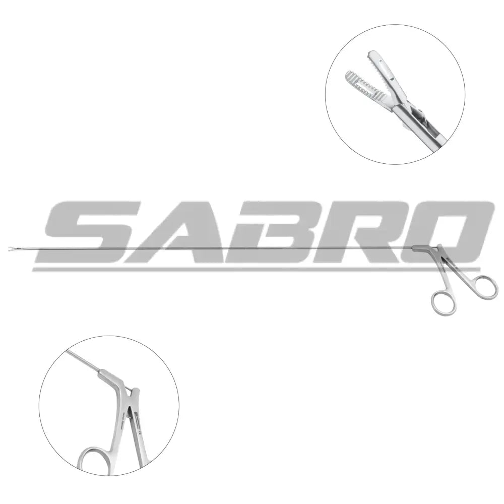 Bronchoscopic Fenestrated Peanut Grasping Forceps