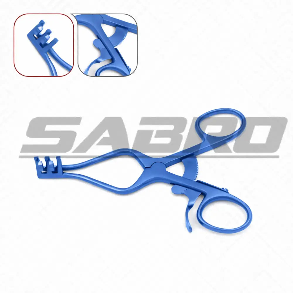 Contour Scalp Retractor blunt Titanium 3×4 Blunt Titanium
