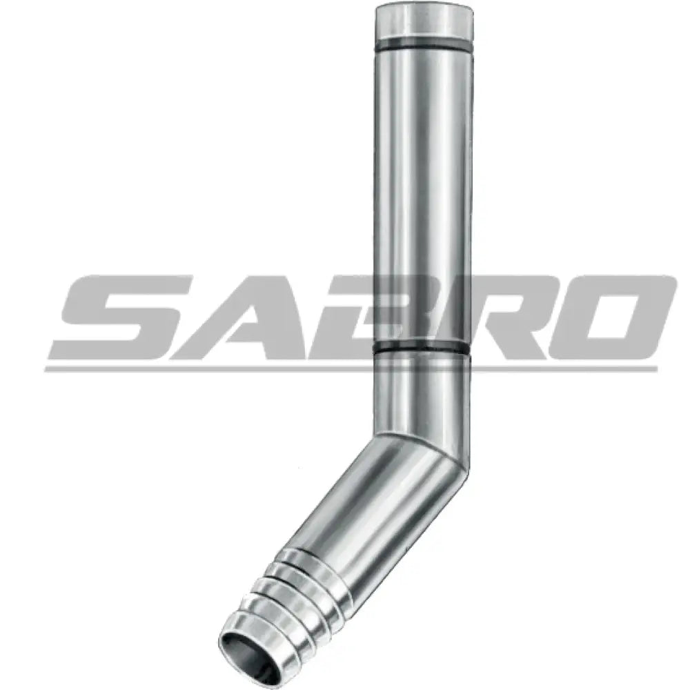 Coupling piece for Suction Curette angled 11 cm
