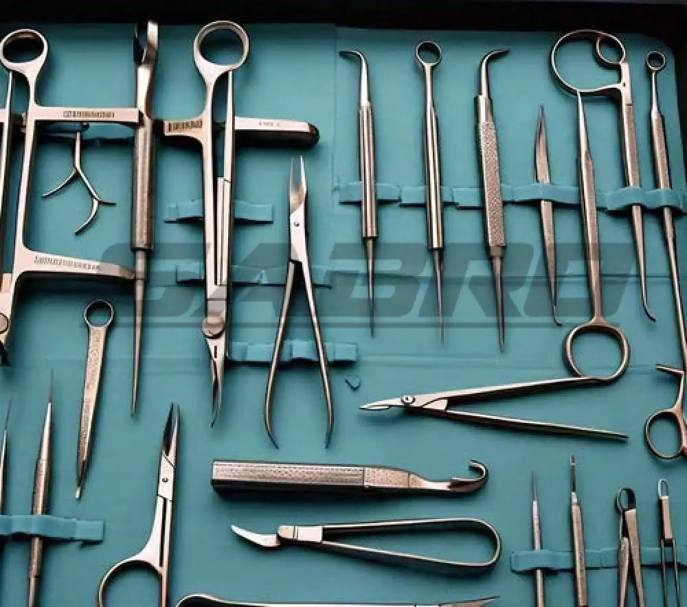 Microvascular Surgery Instruments Set