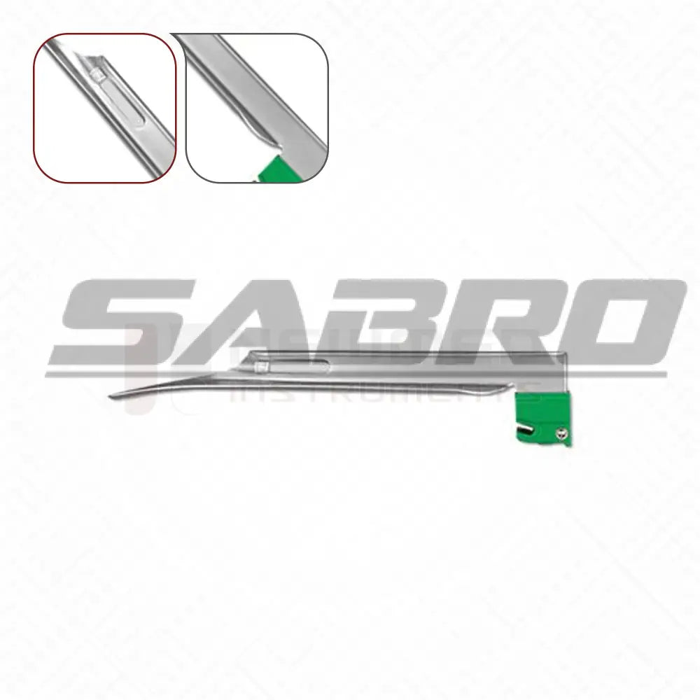 4-Disposable Miller Fiber Optic Laryngoscope Blade #4