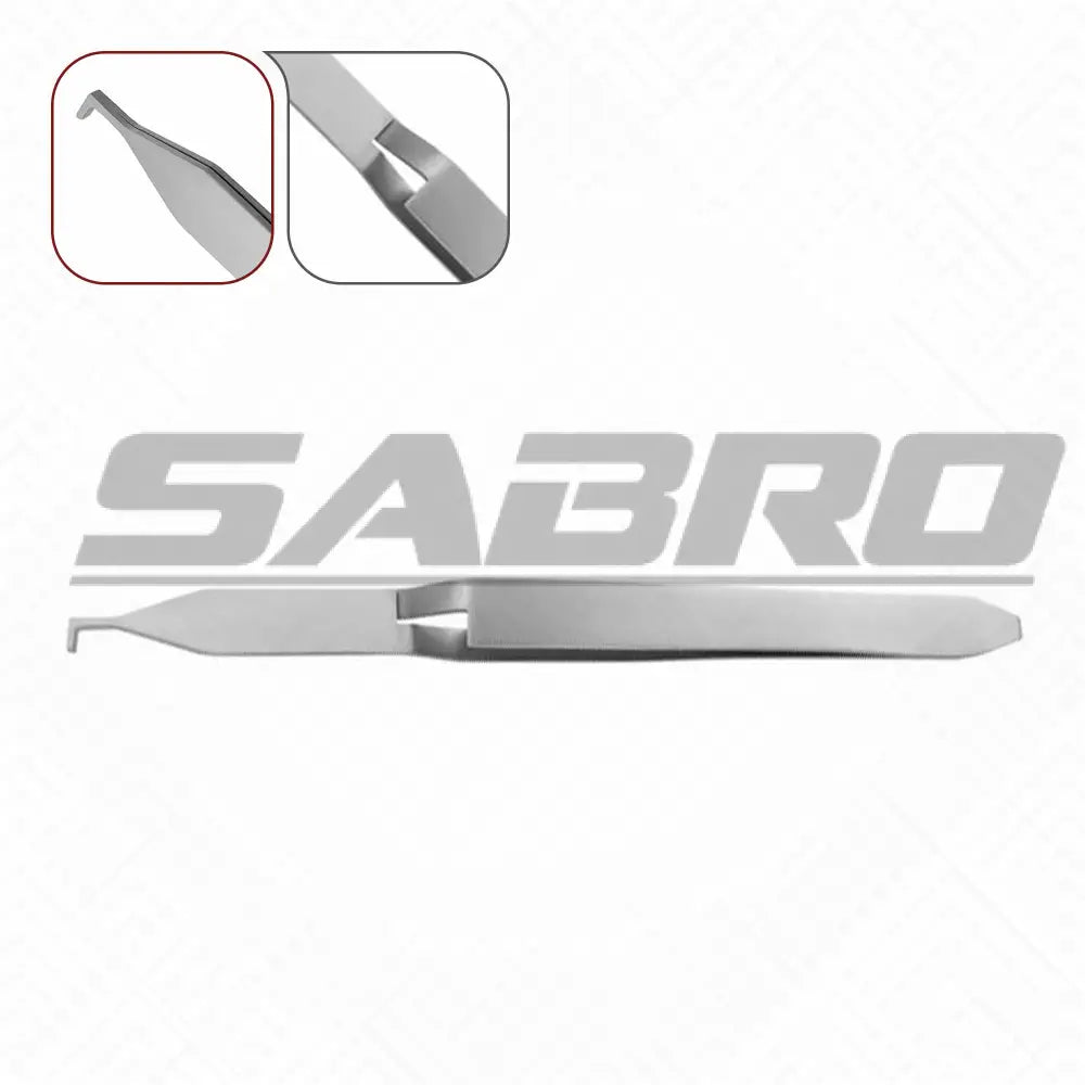 90° Bracket Holder Tweezers with Aligner