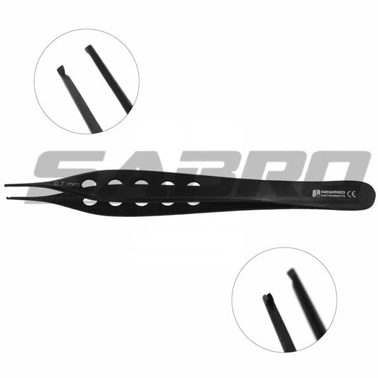 Adson Delicate Thumb Forceps - Lightweight Fenestrated Handle
