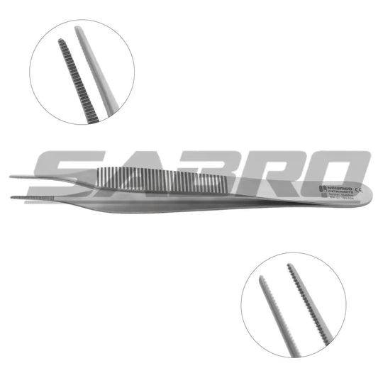 Adson Dressing Forceps - stainless steel