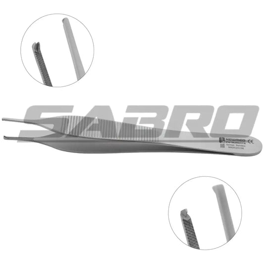 Adson Thumb Forceps - Cross-Serrated Tips