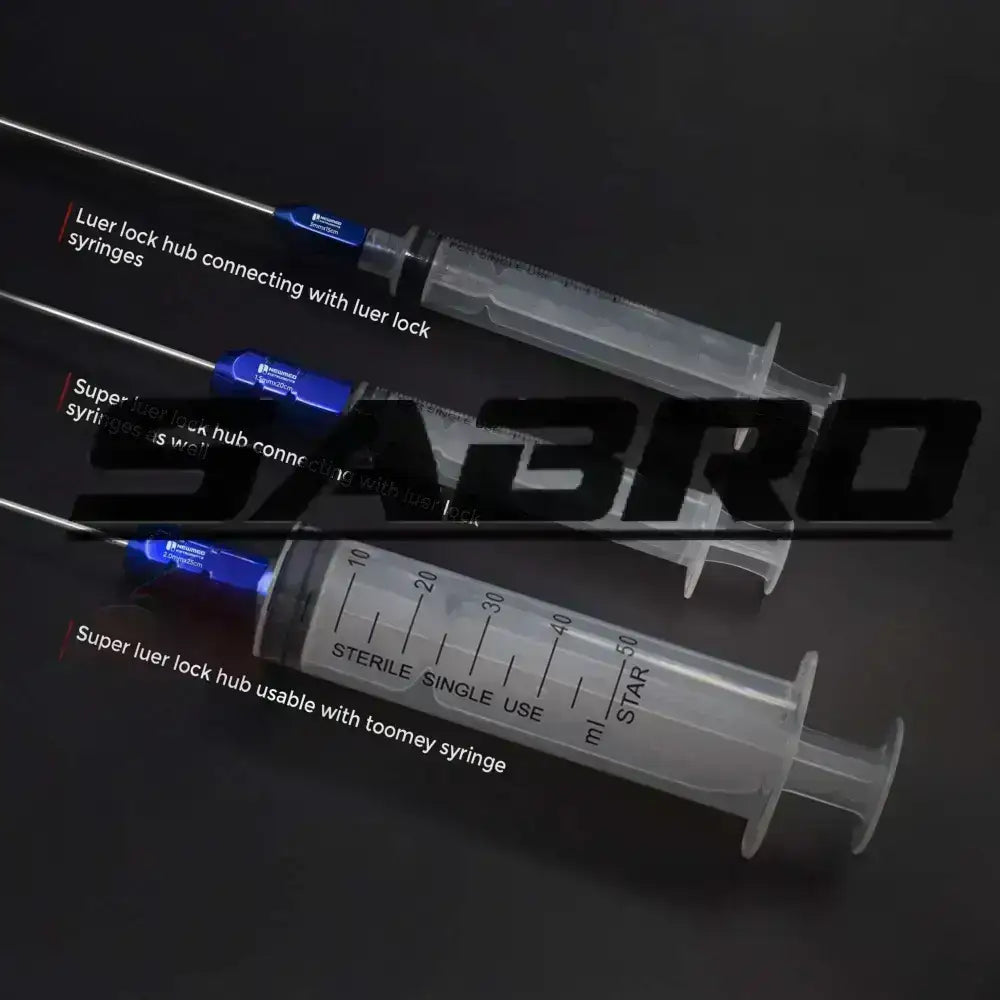 Carraway Spiral Three Port Harvester Luer Lock Cannula