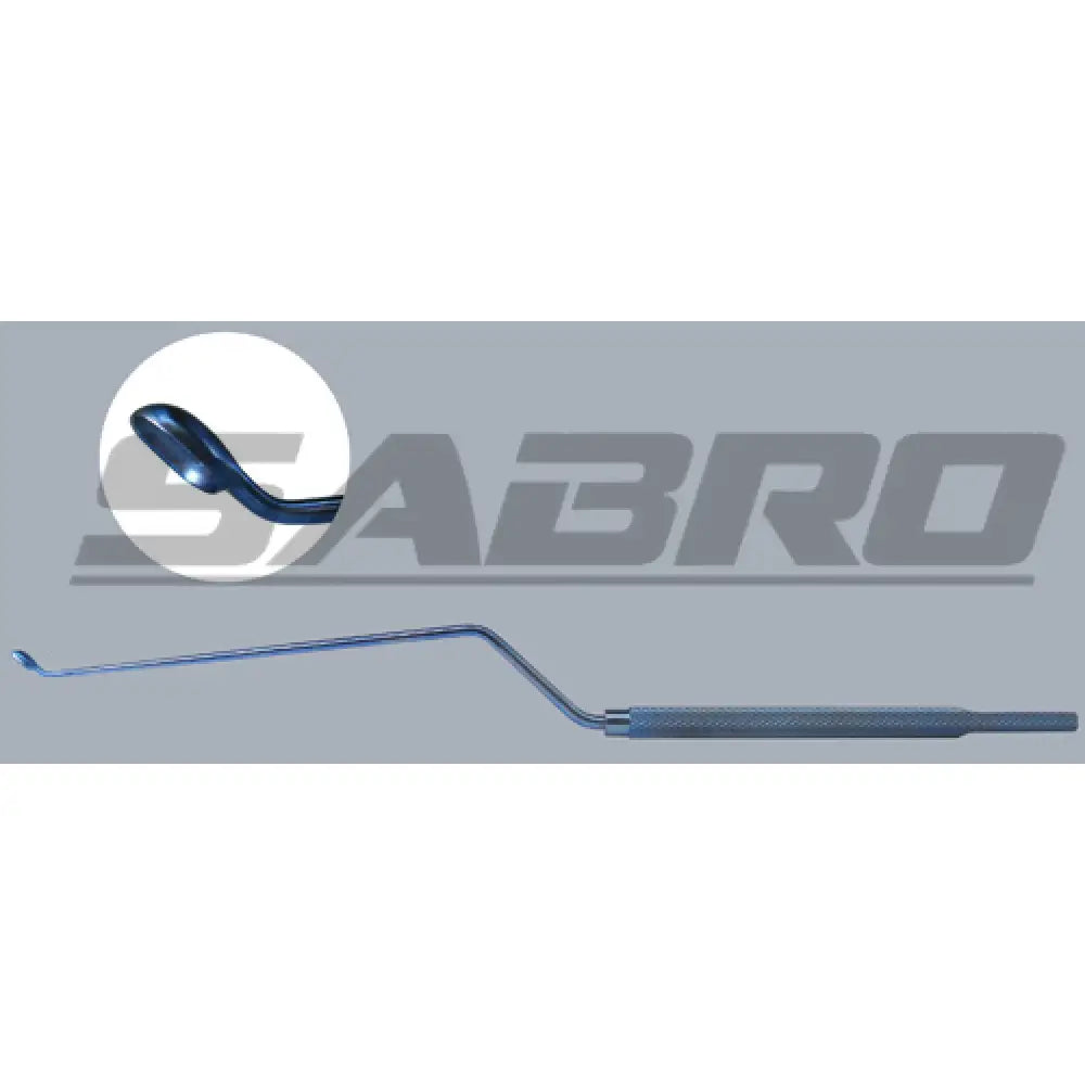 Angled Up Cup Curette Bayonet Round Handle