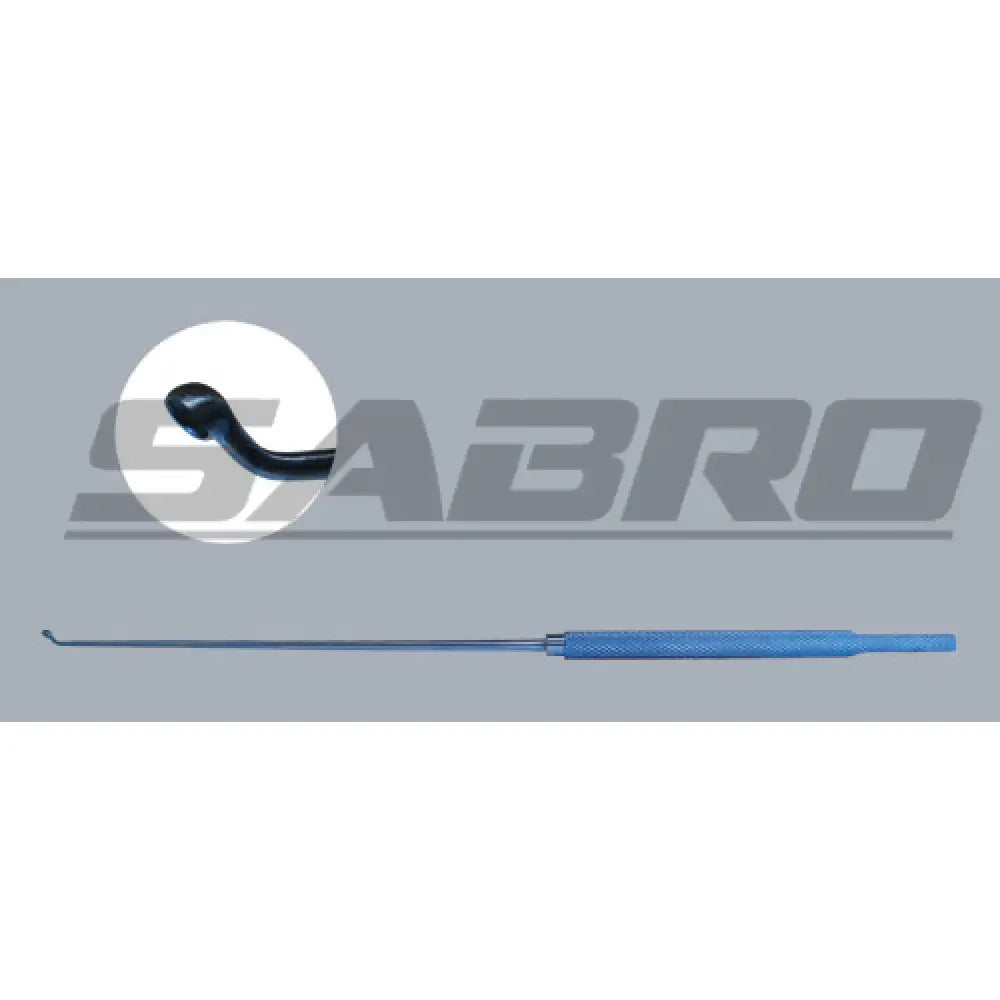 Angled Up Cup Curette Straight Round Handle