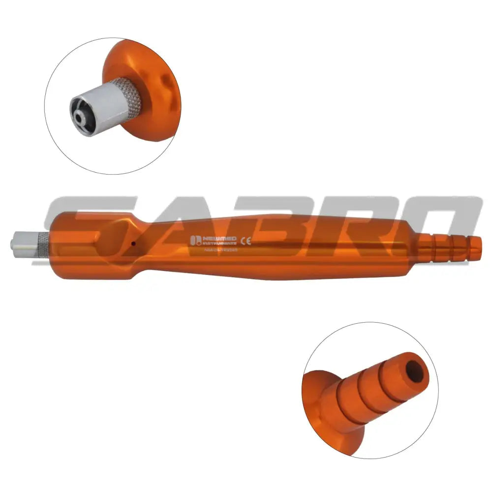 Aspiration Handle for Luer Lock Cannula - Vented Hole