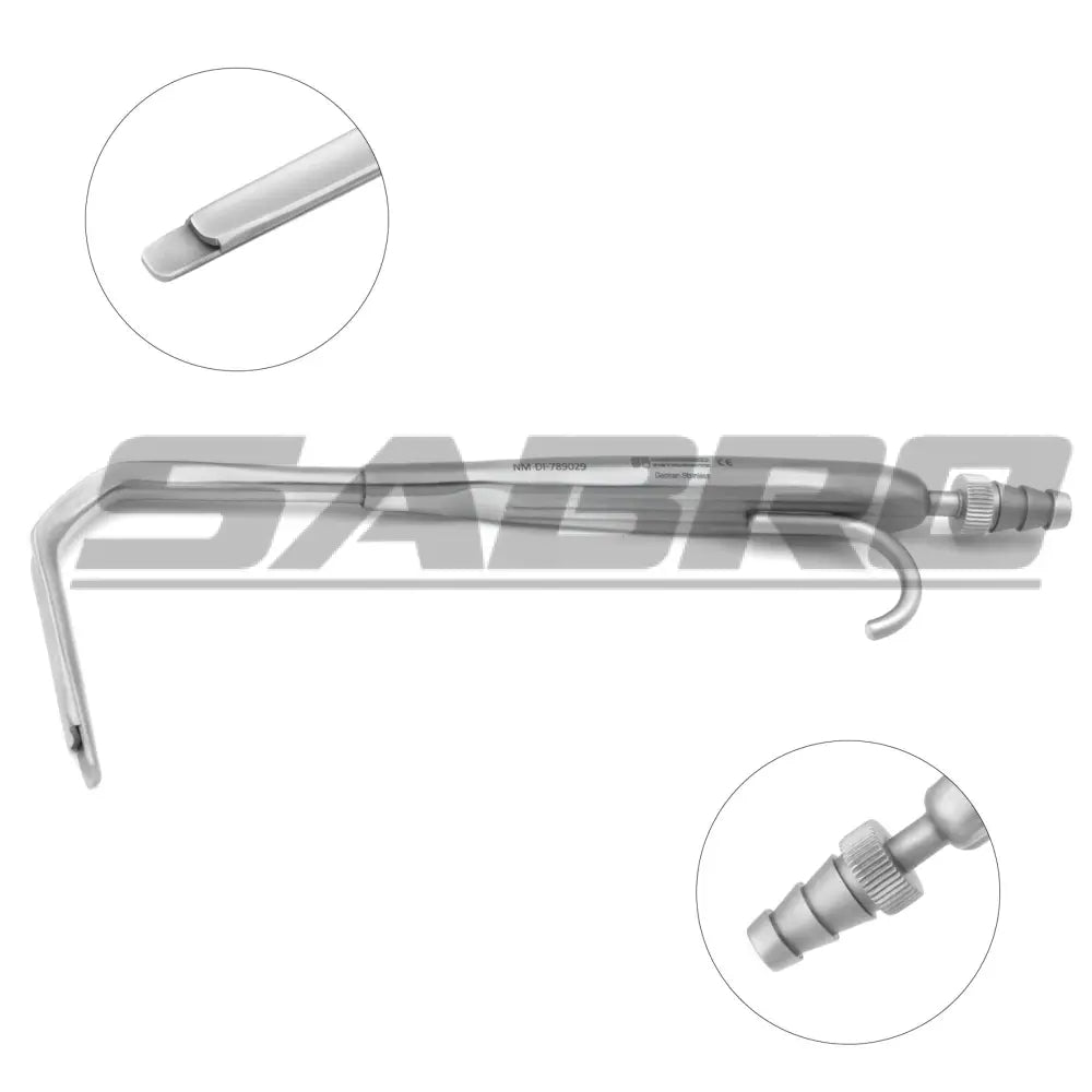 Aufricht Nasal Retractor With Suction