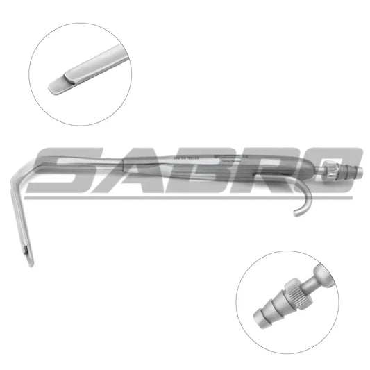 Aufricht Nasal Retractor With Suction