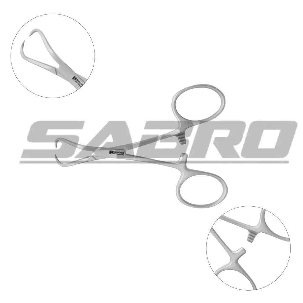 Bakhaus Towel Clamp Curved Sharp