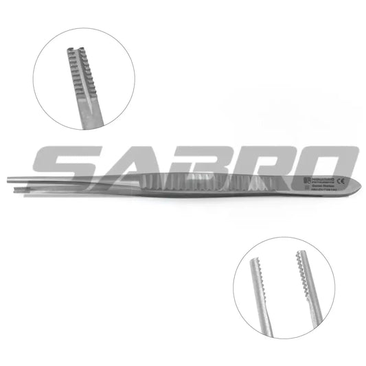 Barsky Dissecting Forceps - Delicate 9x9 Teeth
