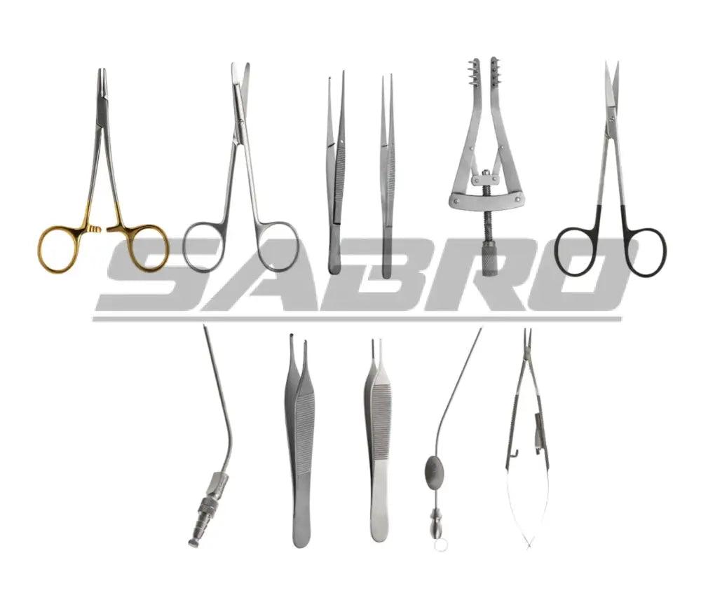 Basic Plastic Surgery Instruments Set