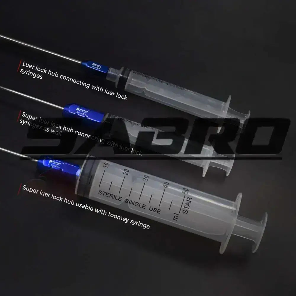 Carraway Spiral Three Port Harvester Luer Lock Cannula