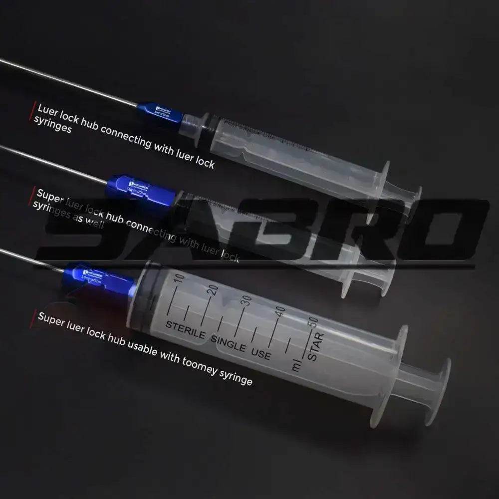 Carraway Spiral Three Port Harvester Luer Lock Cannula