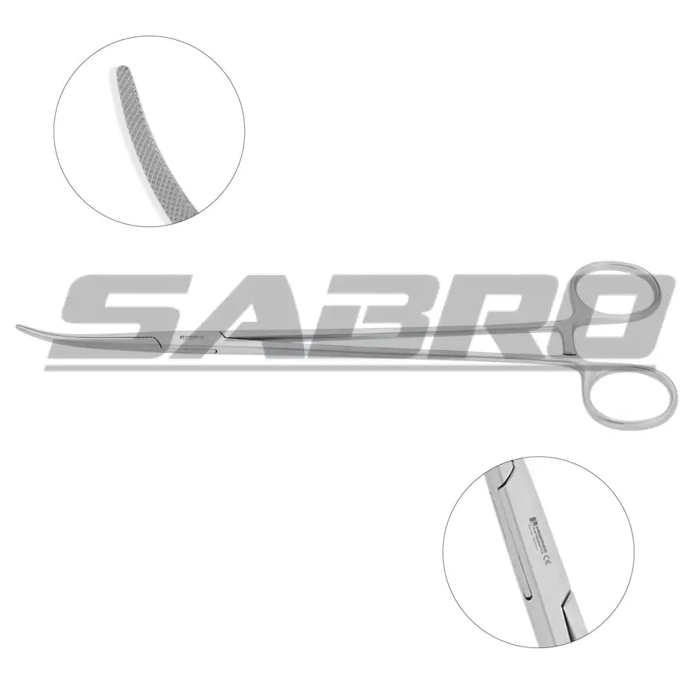 Bengola Forceps - Curved Cross Serrated Jaws