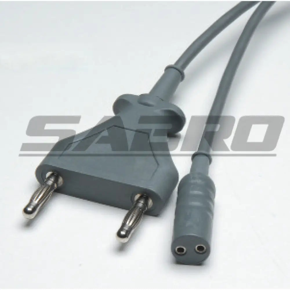 Bipolar Cable For Bipolar Forceps Valley Lab EMC 2 Pin Plug 10’ (3m) Length