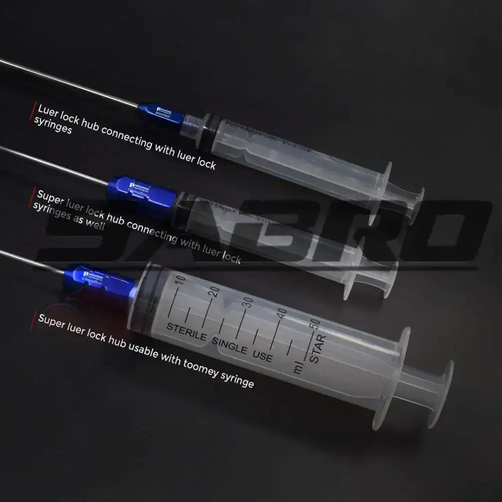 Carraway Spiral Three Port Harvester Luer Lock Cannula