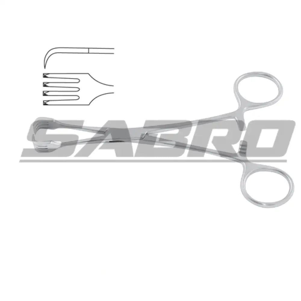 Braun Tenaculum Forceps 16cm Stainless Steel