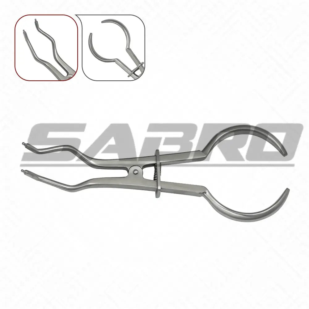 Brewer Type Rubber Dam Forceps