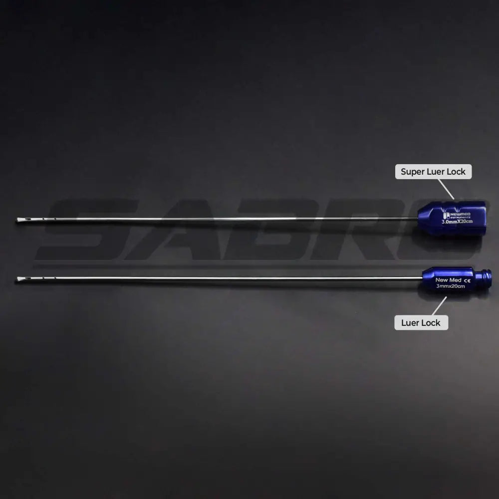 Capistrano Micro Fat Harvesting cannula spatulated tip Luer Lock