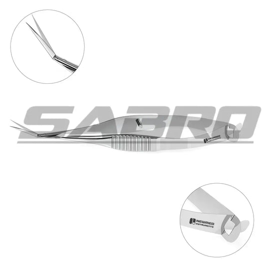 Capsulotomy Scissors – Extremely Delicate Curved 8 cm Long