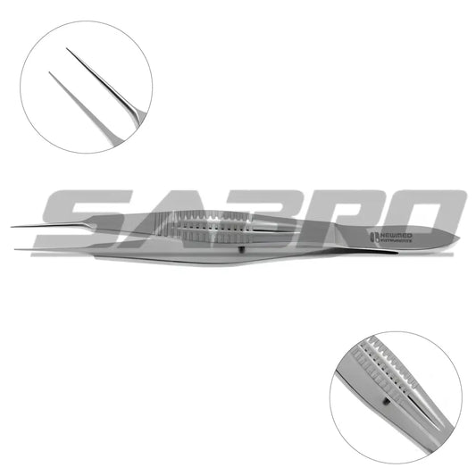Castroviejo Fixation Forceps 3mm 1X2 Teeth 4’’