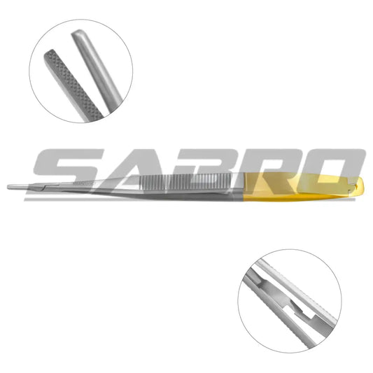 Castroviejo-Ryder Needle Holder - Tungsten Carbide 1.0 mm jaws