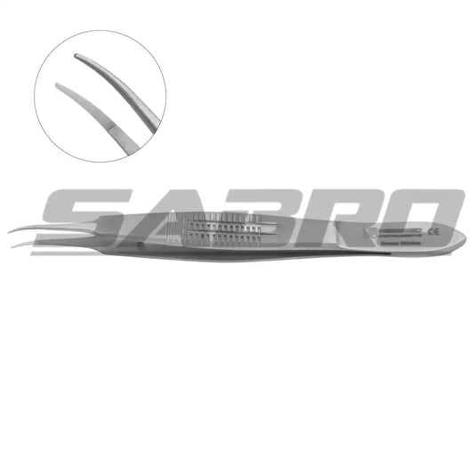 Castroviejo Suture Tying Forceps - Plain Diamond Dusted Jaws