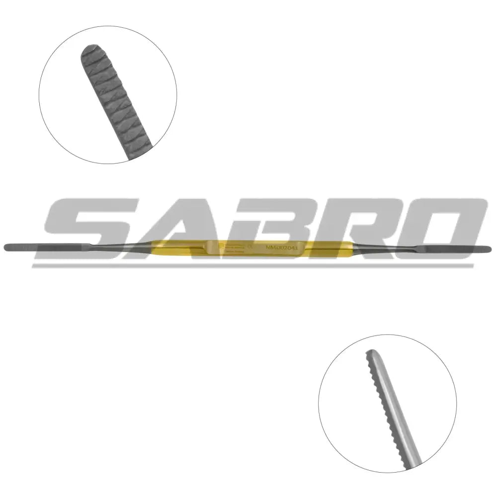Celik Finishing Nasal Rasp - Double Ended Tungsten Carbide