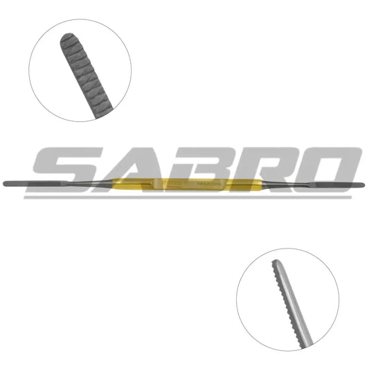 Celik Finishing Nasal Rasp - Double Ended Tungsten Carbide