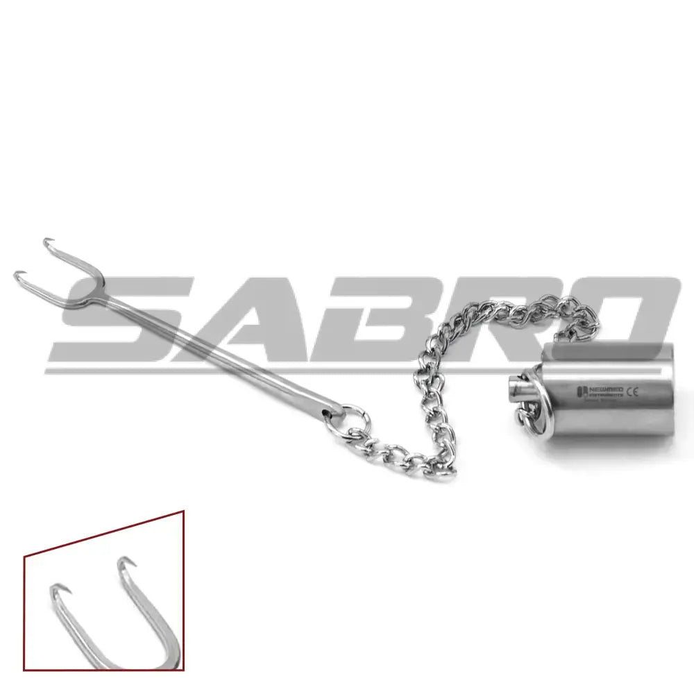 Cerkes Nasal Retractor With Weight - Gruber Columella Retractor