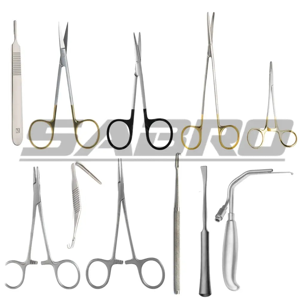 Chin Augmentation Instruments Set
