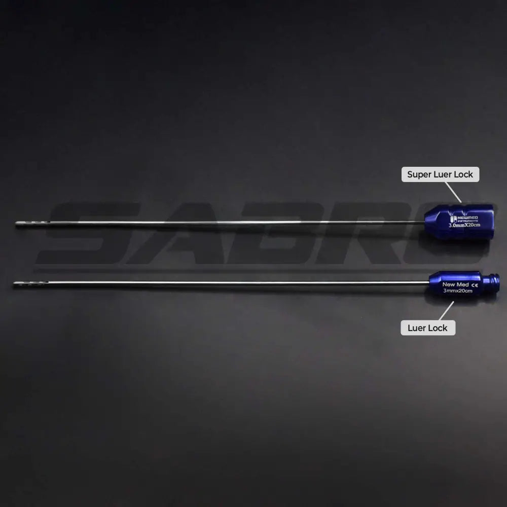 Coleman multi-hole aspiration cannula 9 radial-vents - Luer lock