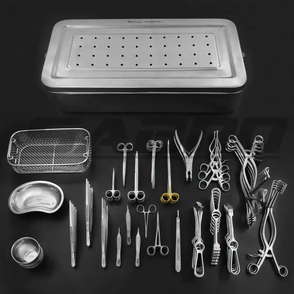 Complete Minor General Surgery Instruments Set by Sabro Surgical