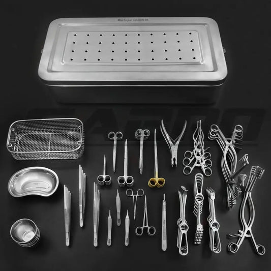 Complete Minor General Surgery Instruments Set by Sabro Surgical