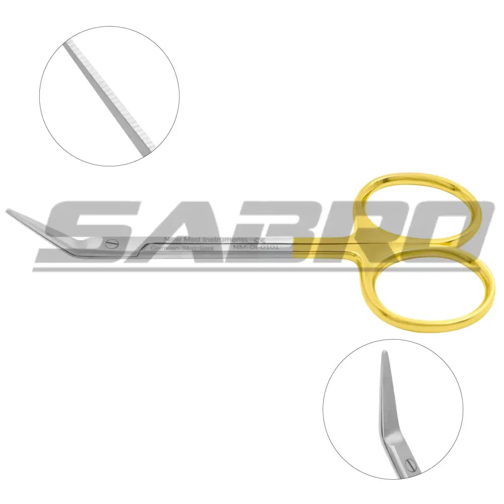 Converse Graefe Nasal Scissor Angled Blunt Tips - Tungsten Carbide