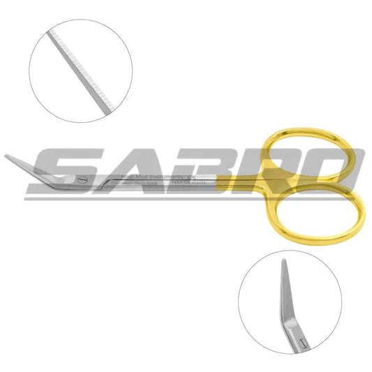 Converse Graefe Nasal Scissor Angled Blunt Tips - Tungsten Carbide