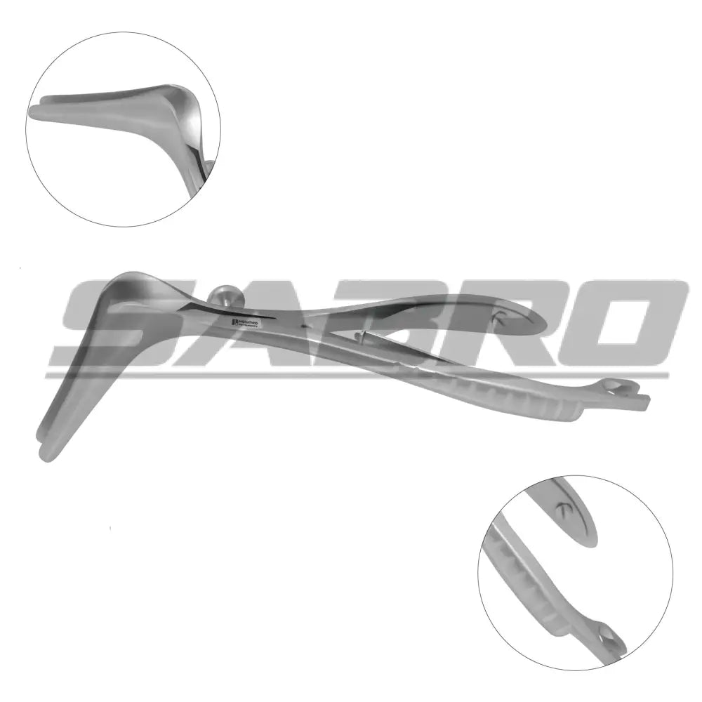 Cottle Self-Holding Septum Speculum for Flexible Arm With Setting Screw