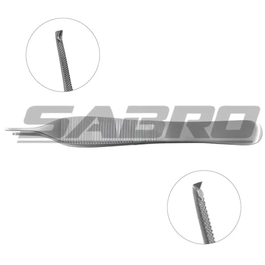 Crow Coagulating Insulated Dressing Forceps - Tungsten Carbide