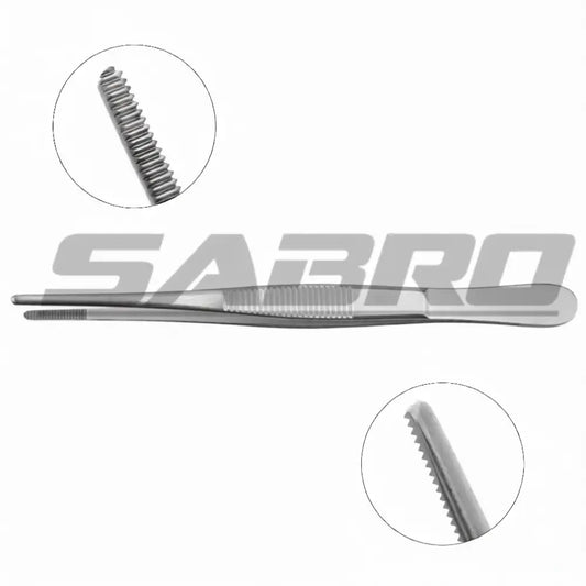 Dressing Forceps - Serrated Jaw