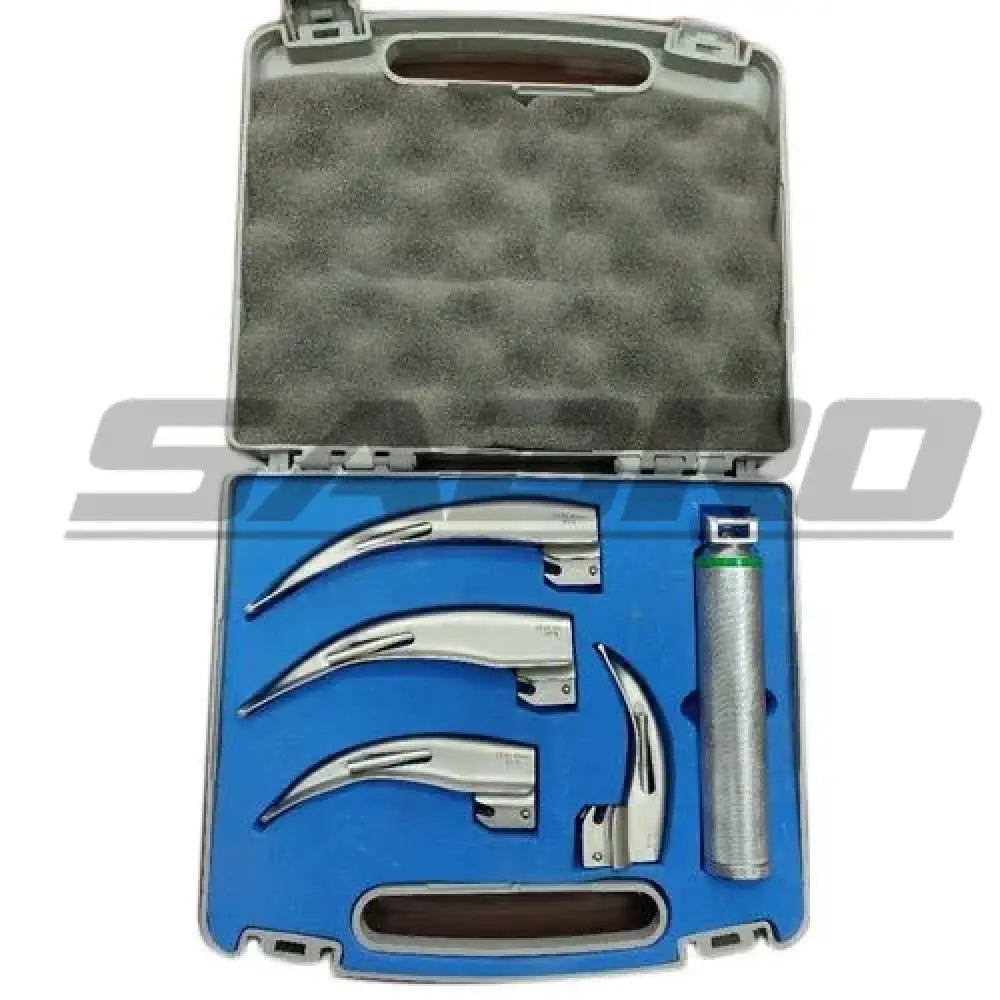 Fiber Optic Laryngoscopes Set