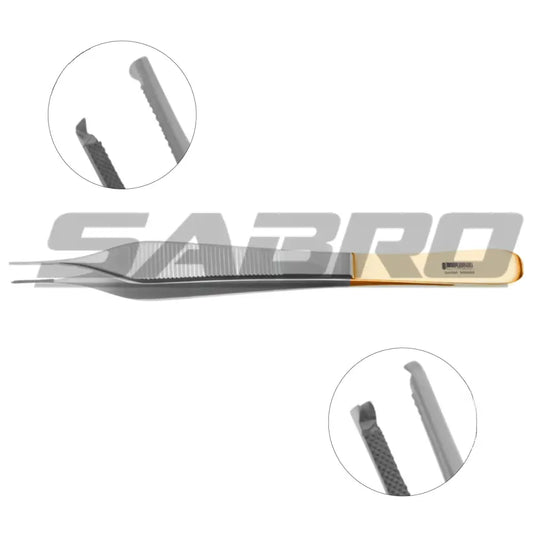 Horton-Adson Tissue Forceps - Delicate Tungsten Carbide