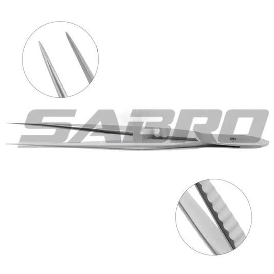 Jacobson Micro Forceps - Fine sharp tips
