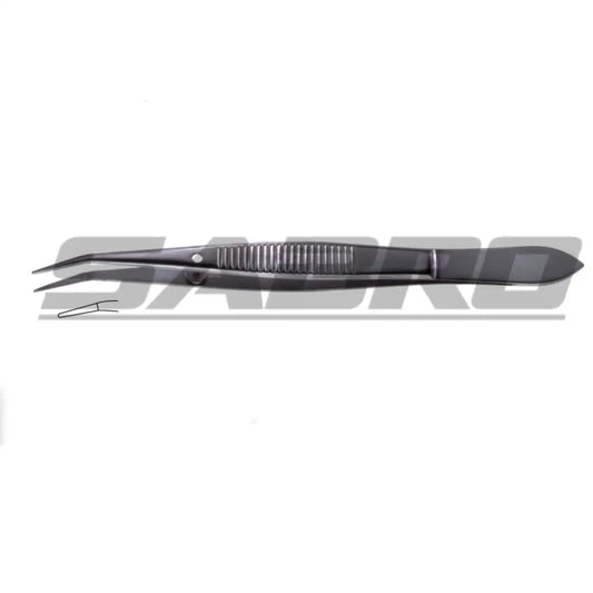 Julian Suture Forceps - Angled Smooth jaw