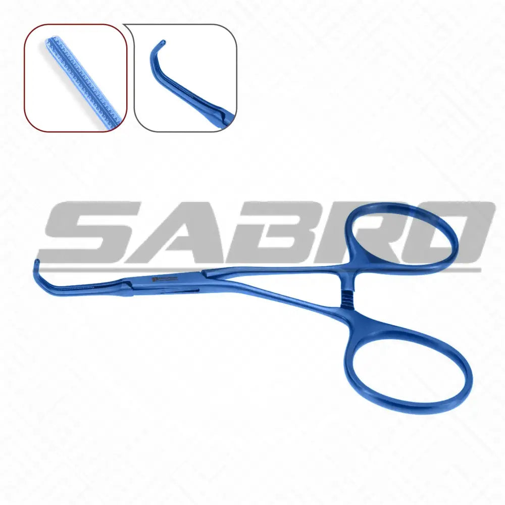 Micro Clamp Long DeBakey Atraumatic jaws Titanium