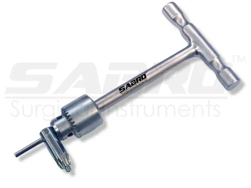 Steinmann Pin Introducer With SS Chuck & Key