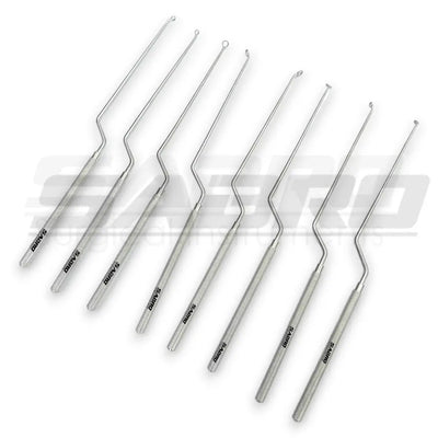 Pituitary Ring Curette Set